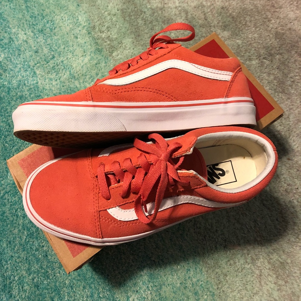 Coral old school vans